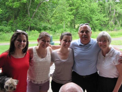 Kathryn, Ali, Christina, George and Betsy Hisky-Konstantas